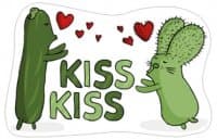 «Cucumber.AL» sticker set