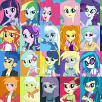 «My little pony» sticker set