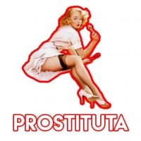 «Prostitutas» sticker set
