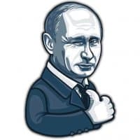«putinslike» sticker set