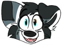 «tripecollie» sticker set