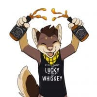 «Whiskey» sticker set