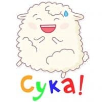 «KawaiiSheeps» sticker set
