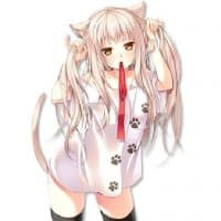 «neko» sticker set
