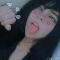 «ahegaoIRL» sticker set