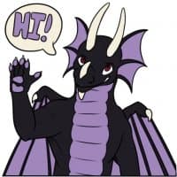 «Drake the Dragon» sticker set