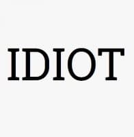 «idiocracy» sticker set