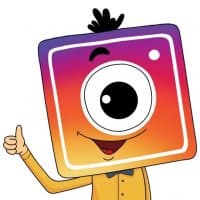 «instagram» sticker set