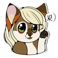 «Omi Butt» sticker set