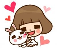 «Kinoko & Labito» sticker set