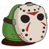 «FrogMask» sticker set