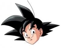 «Goku» sticker set