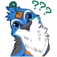 «CLICK the sprouty jay» sticker set