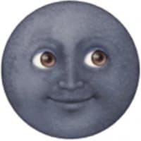 «Moon» sticker set