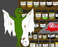 «Pepe (by: @G3nius )» sticker set