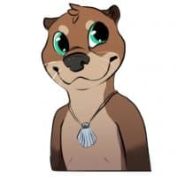 «Otterpack» sticker set
