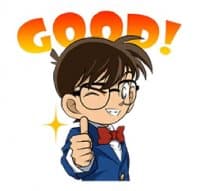 «DETECTIVE CONAN vol.2» sticker set