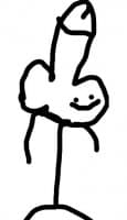 «dickhead» sticker set