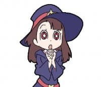 «little witch academia» sticker set
