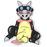 «Inf the Cubone (NSFW)» sticker set