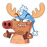 «Deer | Олень» sticker set