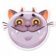 «hell_cat» sticker set