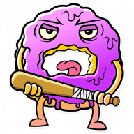 «Tom Donut» sticker set