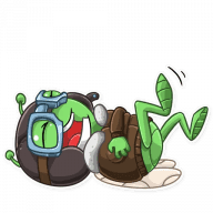 «Top Fly» sticker set