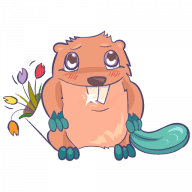 «Beaver8March» sticker set