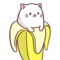 «Bananya» sticker set