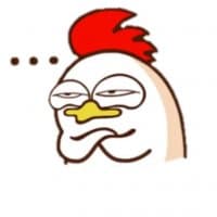 «Chicken» sticker set