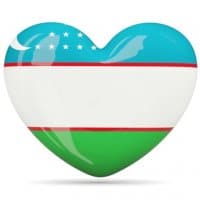 «Uzbekistan» sticker set