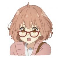 «Kyoukai no Kanata (@xgitsx)» sticker set
