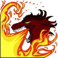 «Nataku the Dragon» sticker set