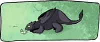 «Toothless» sticker set