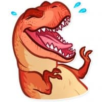 «Dinosaurs» sticker set