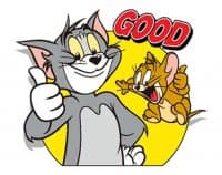 «Tom and Jerry @SeanChannel» sticker set