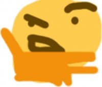 «Thonking» sticker set
