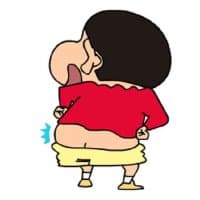 «Crayon Shin-chan» sticker set