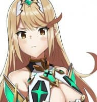 «Mythra (by @Kissoshotto)» sticker set