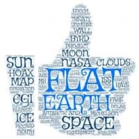 «Flat Earth #SavePeople» sticker set