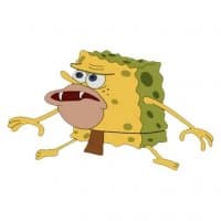 «Spongegar» sticker set