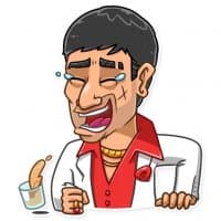 «Tony Montana» sticker set