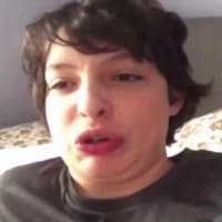 «Finn Wolfhard» sticker set