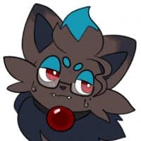 «Gay Zorua» sticker set