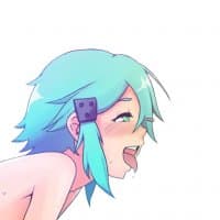 «Ahegao Faces» sticker set