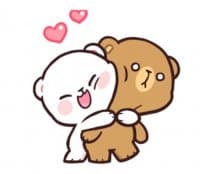 «Milk & Mocha: Unstoppable Lovers» sticker set