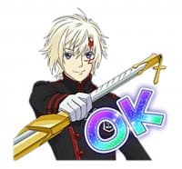 «D.Gray-man HALLOW» sticker set