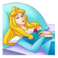 «Disney Princess @stickerscar» sticker set