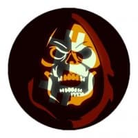 «Digital Skeletor» sticker set
